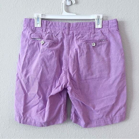 Bonobos Flat Front Chino Shorts Men's Pink Size 32 - Picture 3 of 6
